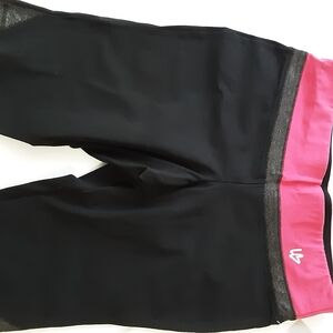 Lane Bryant Athletic Shorts in Black and Pink. 2 Workouts Shorts.